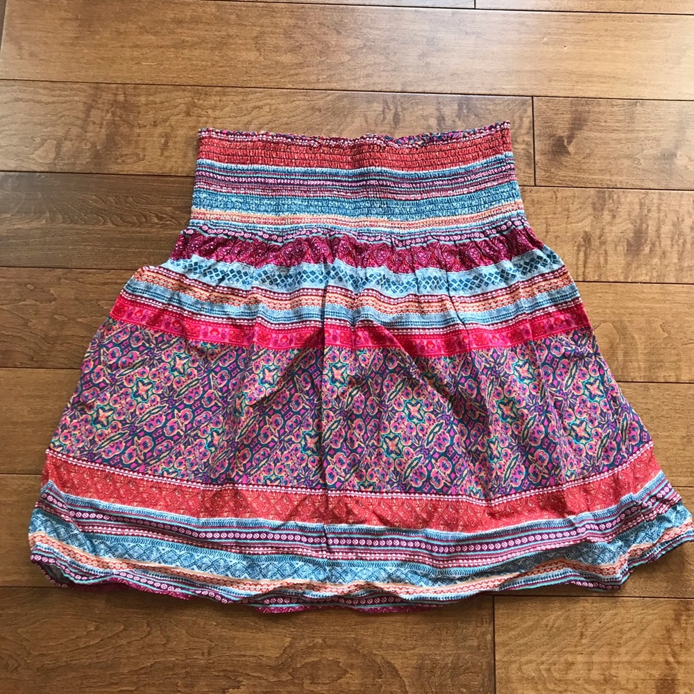 Colorful Mini Skirt - Picture 2 of 5